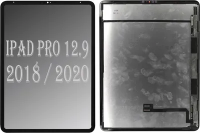 Produktbild von Display für iPad Pro 12.9 3. 4. Gen schwarz LCD Bildschirm Touch