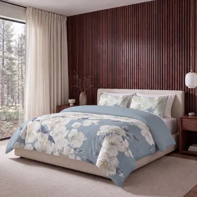Productafbeelding van Sleeptime Lazy Dekbed Stephanie Blauw 200 x 220 Met Kussenslopen cm