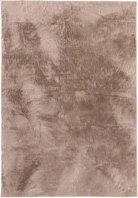 Produktbild von benuta Teppich Wohnzimmer Furry Taupe 160x230 cm Fellteppich Wohnzimmerteppich Rechteckig Rutschfest Waschbar Hochflor Flauschig Plüsch Shaggy Weich