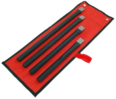 Immagine prodotto di Set scalpelli, falegname, scalpello per legno, 4 pezzi 250-400 mm
