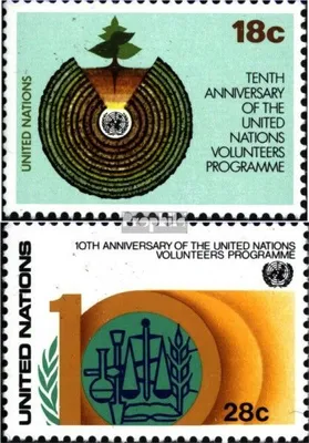 Produktbild von Briefmarken UNO - New York 1981 Mi 389-390 (kompl.Ausg.) postfrisch Entwicklungshilfe