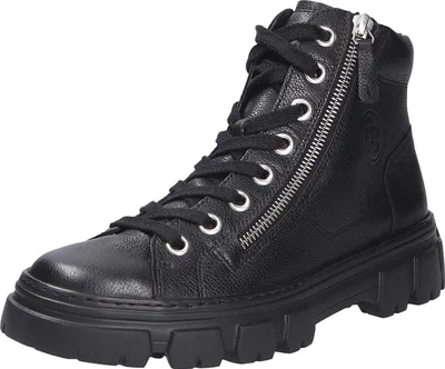 Image de Paul Green Super Soft Hightop-Pauls - Noir Cuir lisse Taille : 38 Normal