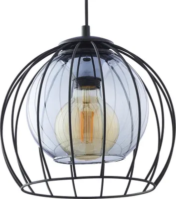 Image de Suspension UNIVERSO noire 1xE27x15W en métal, dimensions : 172x26x26 cm, IP20, TK-Lighting