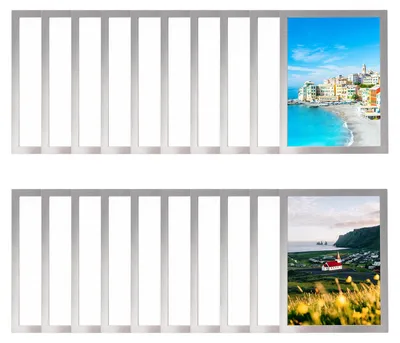 Produktbild von DYOUen 20 Stück Magnetische Bilderrahmen A5 Selbstklebende Magnet Bilderrahmen mit Magnetverschluss Magnetrahmen für Fotos, Poster, Info-Blätter