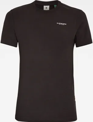 Image de T-shirt G-Star Slim Base R T S pour homme, couleur : noir, taille : XXL