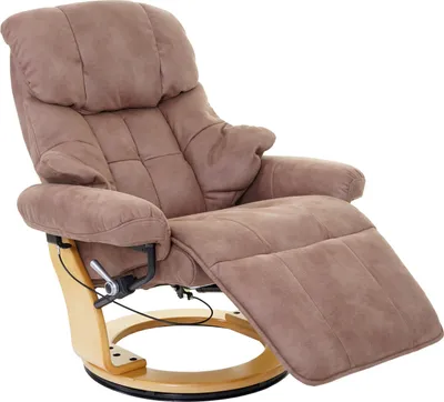 Produktbild von MCA Relaxsessel Calgary 2, Fernsehsessel Sessel, Stoff/Textil 150kg belastbar antikbraun, naturbraun