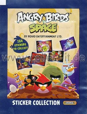 Obrázek produktu pro Angry Birds Space - Sběratelské samolepky - 1 sáček