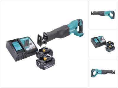 Immagine prodotto di Makita DJR 186 RM 18 V Cordless Sabre Saw + 2x 4.0 Ah Batterie + Caricabatterie