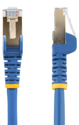 Obrázok produktu pre StarTech.com 6ASPAT3MBL, 3 m, Cat6a, U/FTP (STP), RJ-45, RJ-45, Modrá