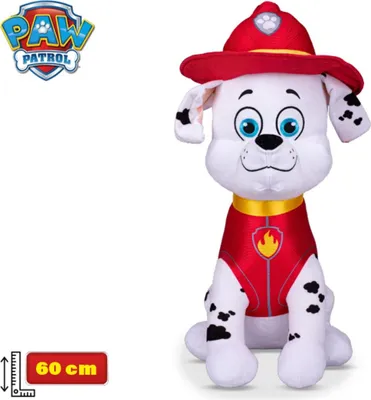 Produktbild von Paw Patrol Classic Refresh Marshall Plüsch 60cm sitzend 0m+