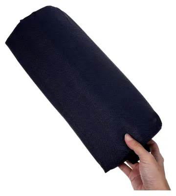 Produktbild von Bequeme Kopfstütze für Relaxsessel und Campingstühle 35X6X15Cm Schwammkissen mit Stoffbezug Abnehmbar Marineblau