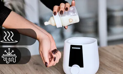 Zdjęcie produktu dla Podgrzewacz do butelek i butelek dla niemowląt 6 w 1, sterylizator, 250 W + 25 woreczków