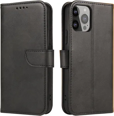 Produktbild von HQWear Magnet Case für Samsung Galaxy S23 Ultra, mit Ständer, schwarz