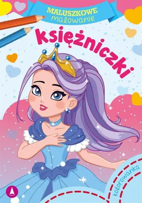 Productafbeelding van Maluszkowe malowanie. Księżniczki - Wydawnictwo Skrzat