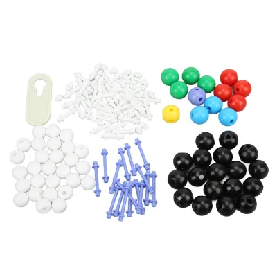 Image de Kit de modèle moléculaire C équation du carbone Kit de modèle en plastique écologique pour la chimie organique pour l'enseignement en laboratoire