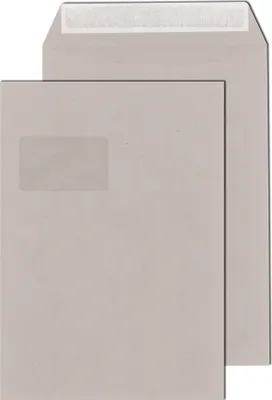 Immagine prodotto di Busta MAILmedia C4 riciclaggio grigio con finestra 250 buste