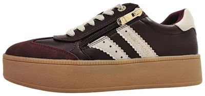 Produktbild von Marco Tozzi Damenschuhe sportlicher Schnürer Rot Freizeit