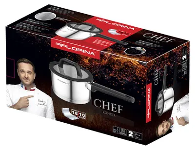 Image de Casserole en acier inoxydable Florina Chef de Mateusz Gessler, 16 cm, 1,8 litre