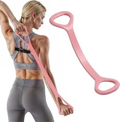 Obrázok produktu pre Elastické posilovacie gumy na cvičenie, s odporom 11 kg, ideálne na posilňovanie a strečing