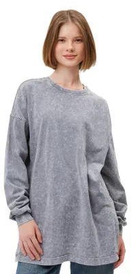 Produktbild von Longsleeve Damen - Größe 3XL/4XL - Stonewash - 100% Baumwolle - Komfortabel und stylisch