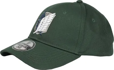 Produktbild von Attack On Titan Cap Uni Flügel der Freiheit - Logo grün Standard