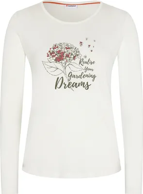 Produktbild von GARDENA Longsleeve mit Blumen-Motiv vorne