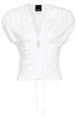 Produktbild von Pinko - Kurzes Top für Damen, Regulär NA1043 (M) (Weiß)