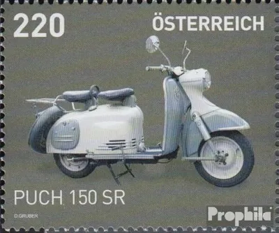 Produktbild von Briefmarken Österreich 2017 Mi 3342 (kompl.Ausg.) gestempelt Motorräder