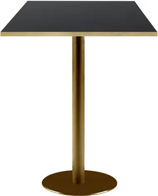 Zdjęcie produktu dla Wysoki stół 60 x 60 cm Rome czarny Bistro