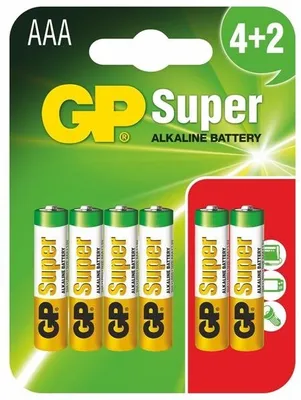 Imagen del producto de Pila Súper Alcalina Aaa Lr3 1.5v 6 Pzas