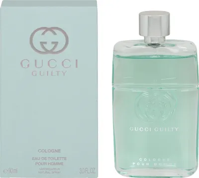 Zdjęcie produktu dla Gucci Guilty Cologne, Mężczyźni, 90 ml, Butelka jednorazowa, Spray, ALCOHOL DENAT., AQUA/WATER/EAU, PARFUM/FRAGRANCE, GERANIOL, CITRONELLOL, ETHYLHEXYL..., 1 szt.