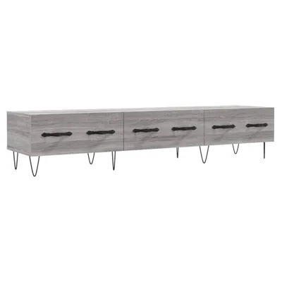 Produktbild von vidaXL TV-Schrank Grau Sonoma 150x36x30 cm Holzwerkstoff