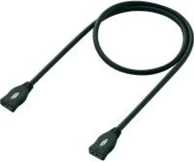 Produktbild von HDMI Verlängerungskabel [1x HDMI-Buchse 1x HDMI-Buchse] 1 m Schwarz SpeaKa Professional