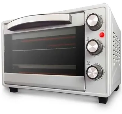 Produktbild von Grunkel HR-23SILVER, 23 l, Edelstahl, Freistehend, Drehregler, Metall, Edelstahl