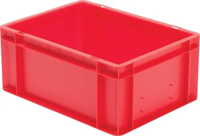 Zdjęcie produktu dla LA-KA-PE Pojemnik transportowy do układania w stos L400xW300xH175mm - TK400/175-0 SZARY