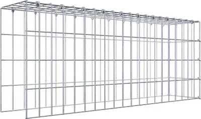Produktbild von Anbaugabione Typ 4 100 cm x 40 cm x 20 cm (L x H x T), Maschenweite 5 cm x 10 cm, C-Ring