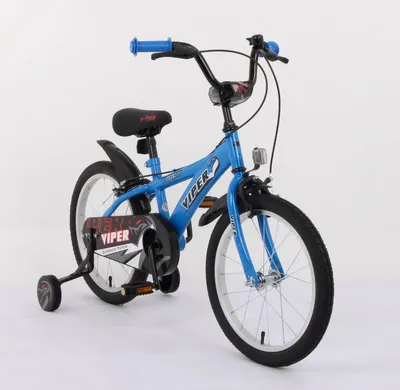 Produktbild von 18 Zoll Fahrrad Kinder Jungen Mädchen Kinderfahrrad Rad Bike VPER BLAU