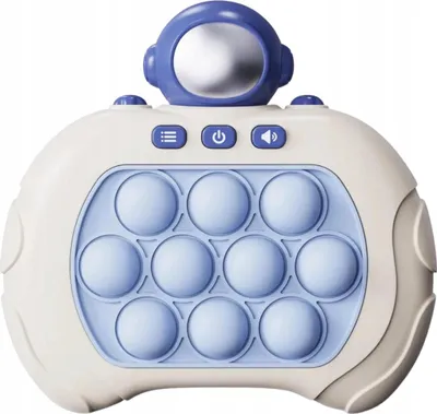 Produktbild von Anti-Stress-Geschicklichkeitsspiel Pop It Popit Konsole Push Astronaut