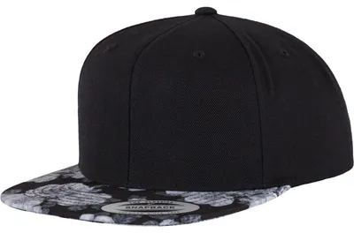 Obrázek produktu pro Flexfit Printed Snapback Cap schwarz/grau Uni