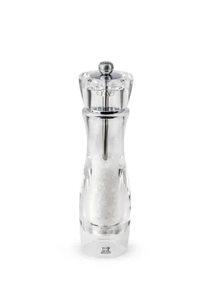 Produktbild von PEUGEOT Salzmühle VITTEL 23cm Acryl Transparent Stahlmahlwerk Gewürzmühle