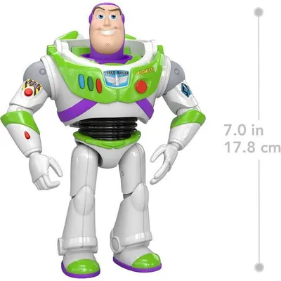 Produktbild von Buzz Lightyear Figur, 17cm, Disney Pixar, JKV15, Sammelfigur, Spielzeugfigur