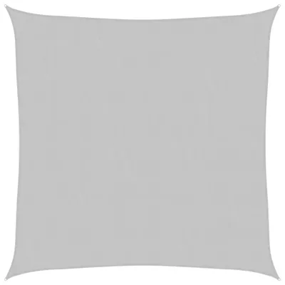 Produktbild von vidaXL Sonnensegel Hellgrau 3x3 m 100% Polyester Oxford