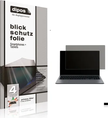 Produktbild von Blickschutzfolie für Samsung Galaxy Book4 15.6 Zoll matt Schutzfolie Folie Display Schutz dipos
