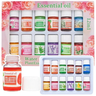 Produktbild von Aromatherapie Duftöle Kit 12 Stück