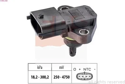 Produktbild von EPS Luftdrucksensor Höhenanpassung 1.993.344 für HYUNDAI i20 Schrägheck (GB, IB)