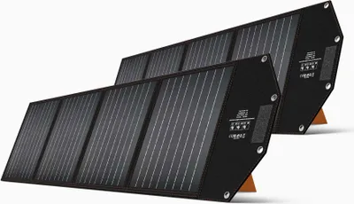 Produktbild von KAISERWERT Solarpanel 440W (2x220W), kompatibel mit KAISERWERT Power Station 2400 (Nicht im Lieferumfang).