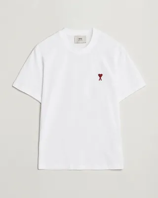 Produktbild von AMI Herz-Logo T-Shirt Weiß - Größe M