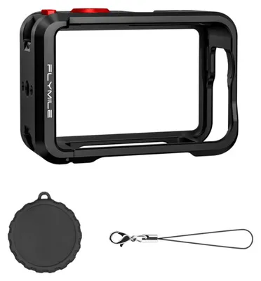 Produktbild von INF Metall-Kameragehäuse für DJI Osmo Action 6, Aluminium, 8.3x5.7x3.1cm