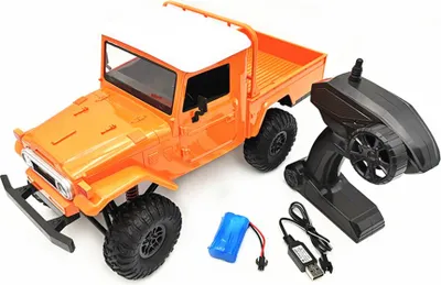 Obrázok produktu pre MN Model MN45 RTR 1/12 2,4G 4WD RC auto s LED Light Crawler vyšplhanie off-road Truck Orange