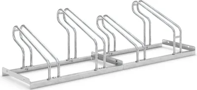 Produktbild von Fahrradständer Bügelparker 2054 BF | 4 Räder einseitig | RA 390mm